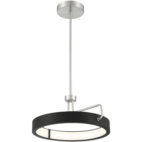 Pemberton LED 18 inch Satin Nickel Pendant Ceiling Light, Small