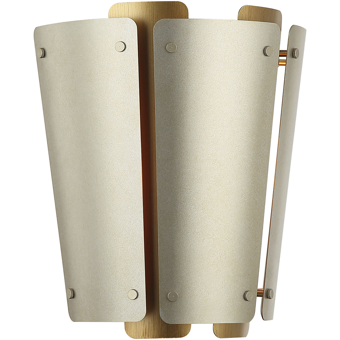 Peep Show 1 Light 10 inch Sunwashed Silver and Brushed Sienna Wall Sconce Wall Light