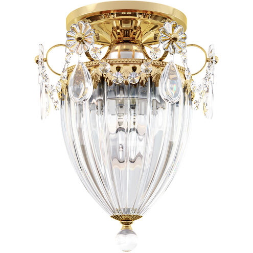 Bagatelle 1 Light Aurelia Semi-Flush Mount Ceiling Light in Heritage