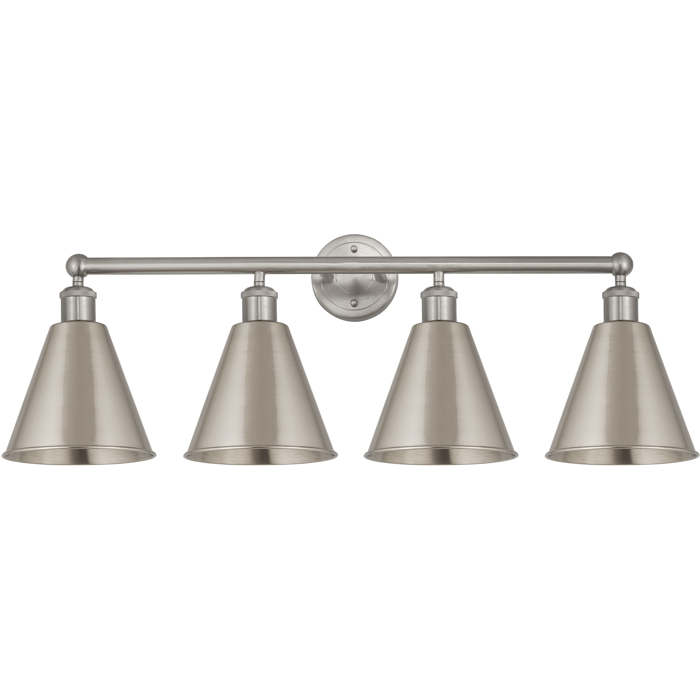 Ballston Cone 4 Light 35.00 inch Bathroom Vanity Light