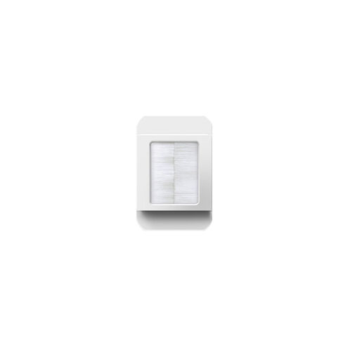 Adorne White In Wall Cable Access Port