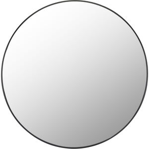 Aranya 36.22 X 36.22 inch Black Mirror, Round