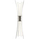 Solara 72 inch Black Chandelier Ceiling Light