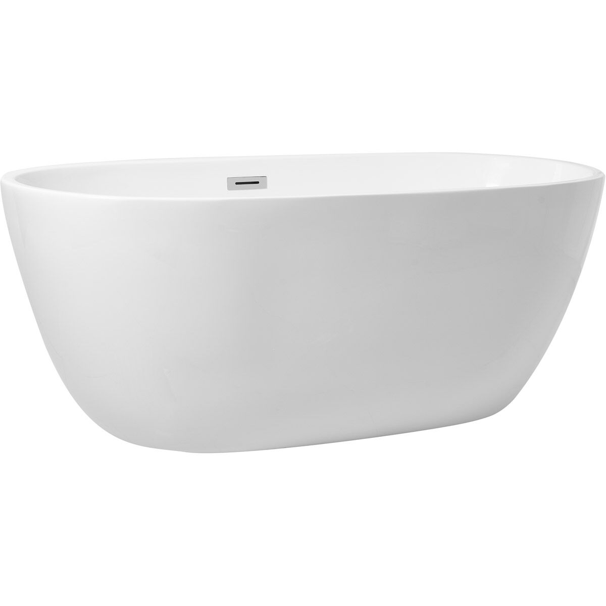 Allegra Glossy White Bathtub
