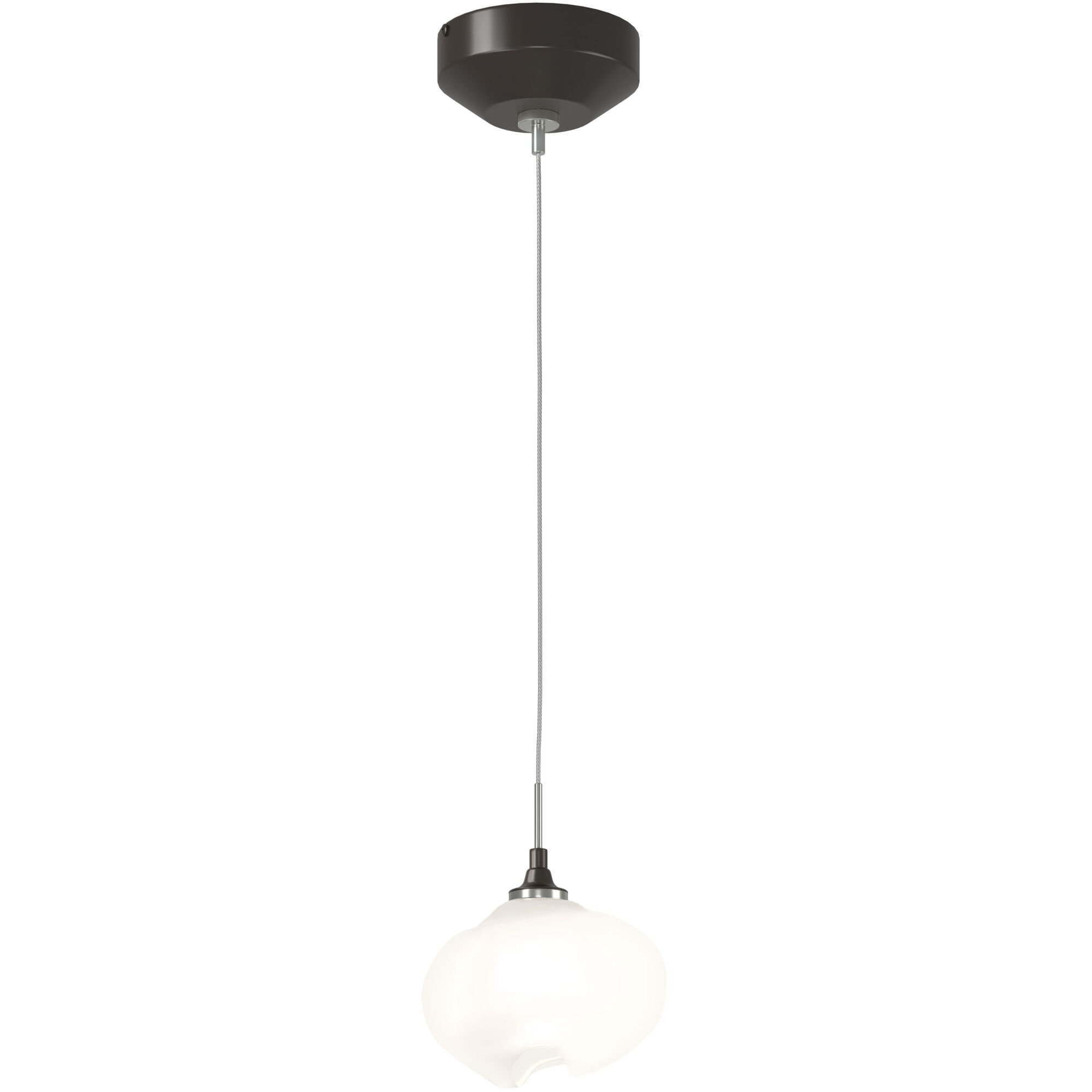 Ume 1 Light 6.2 inch Oil Rubbed Bronze Mini Pendant Ceiling Light in Frosted