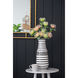 Striped 18 X 7 inch Vase