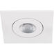 Lotos LED White Complete Kit Recessed Lighting