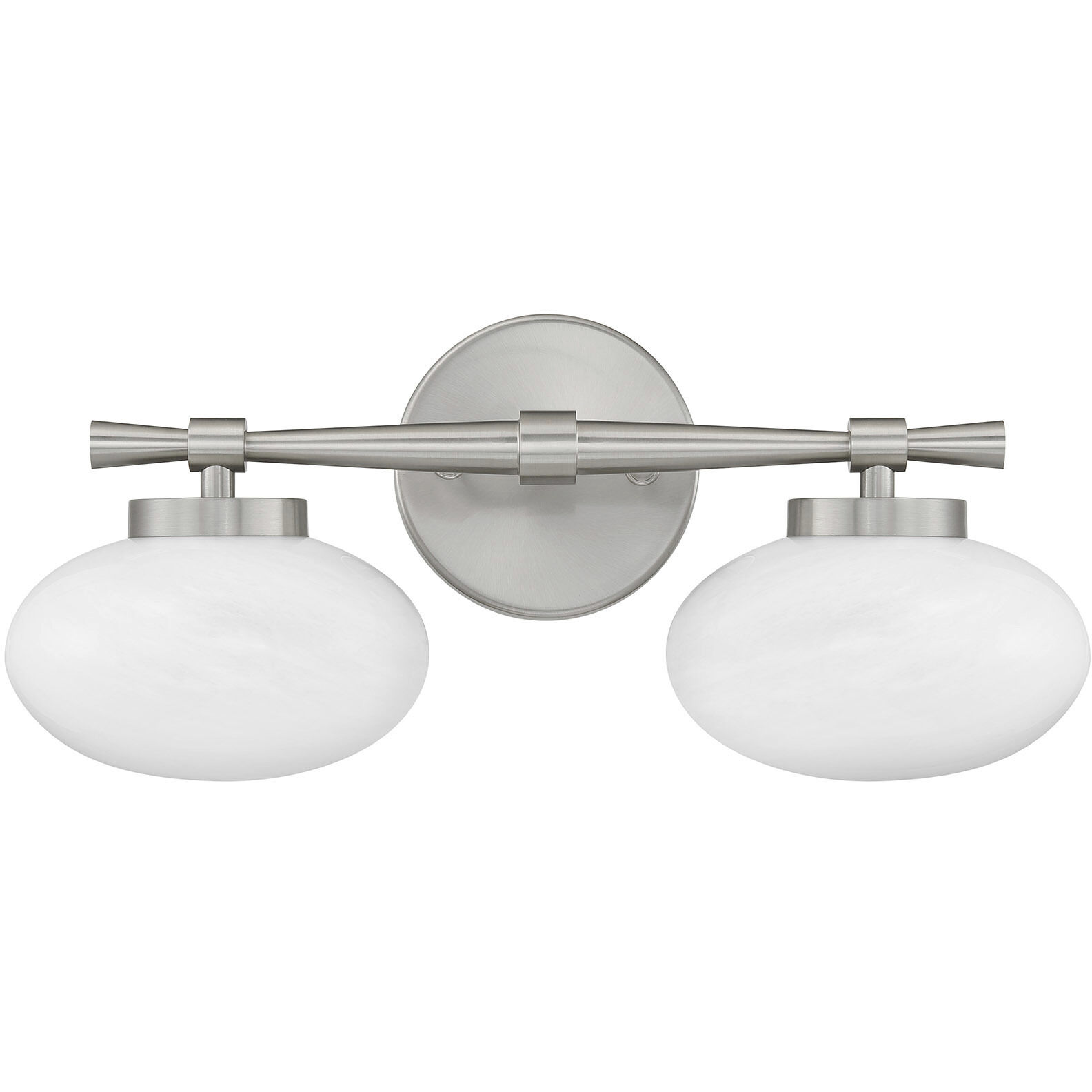 Barrow 2 Light 17 inch Satin Nickel Bathroom Vanity Light Wall Light