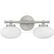 Barrow 2 Light 17 inch Satin Nickel Bathroom Vanity Light Wall Light