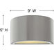 Luna LED 5 inch Titanium Outdoor Wall Mount Lantern, Down Light
