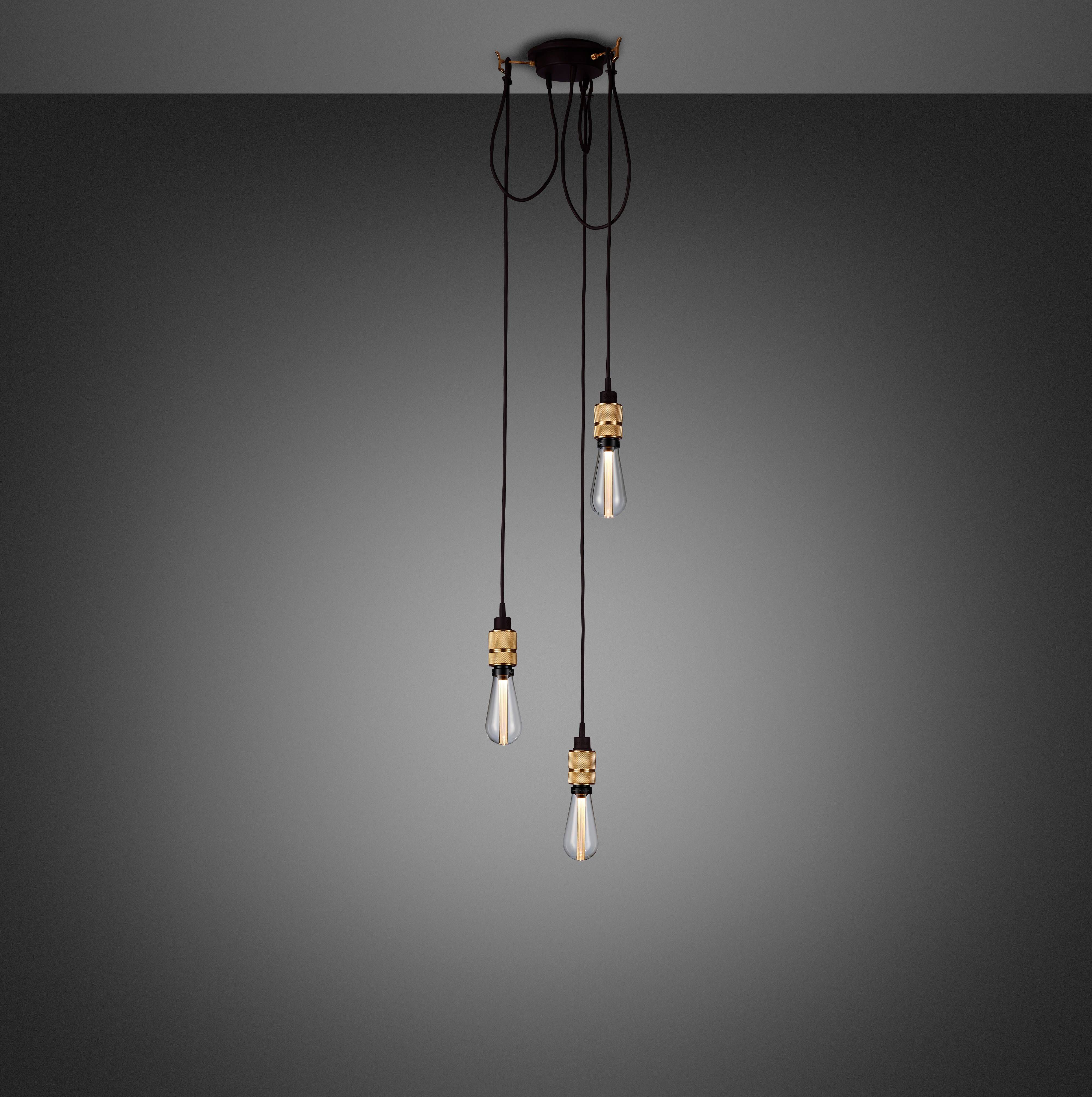 Hooked 3.0 LED 5.91 inch Brass Pendant Ceiling Light, Nude