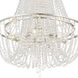 Arcadia 9 Light 24 inch Antique Silver Chandelier Ceiling Light