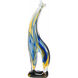 Artesia Blue Art Glass Sculpture