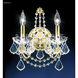 Regalia 2 Light 12 inch Gold Wall Sconce Wall Light