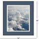 Paragon Blue and Gray and White Framed Art