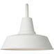 Sean Lavin Barn Light 1 Light 15 inch Outdoor Textured White Outdoor Wall Lantern