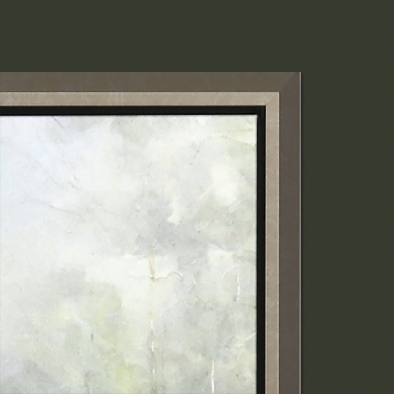 Landscapes Green and Orange and Beige and Blue Canvas