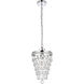 Reese 1 Light 9 inch Chrome Pendant Ceiling Light