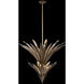 Roche 9 Light 28.5 inch Winter Brass Pendant Ceiling Light