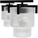 Ontario 5 Light 27.3 inch Matte Black Chandelier Ceiling Light, Medium