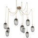 Meteo 9 Light 17.00 inch Pendant
