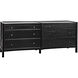 Hampton Hand Rubbed Black Dresser, 6 Drawer