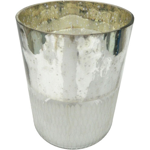 Etched 6.5 X 5 inch Vase