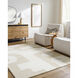 Bournemouth 90 X 60 inch Off-White/Pearl/Ash Handmade Rug in 5 x 7.5