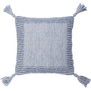 Alaric 18 X 18 inch Light Blue Accent Pillow