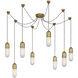 Thomas O'Brien Junio 8 Light 9.50 inch Pendant