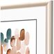 Geometrics Collection Angled Profile Champagne Gold Framed Art