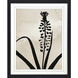 Dianella / Muscari Black and Beige Framed Art