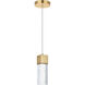 Novastella LED 5 inch Gold Pendant Ceiling Light
