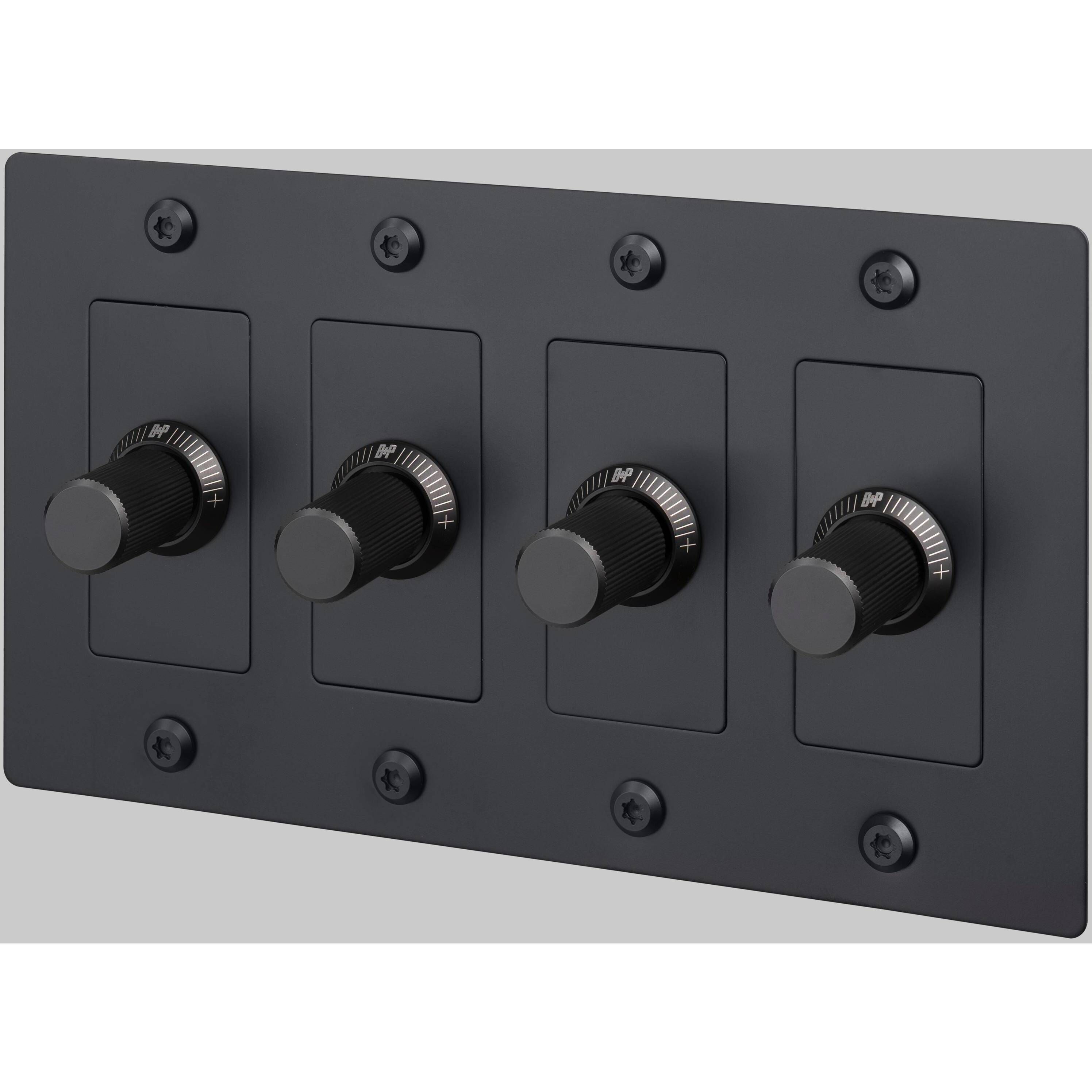 4G 100-120 Black Dimmer Switch, LED