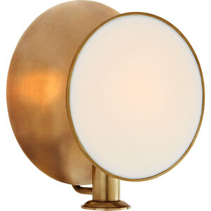Thomas O'Brien Osiris 1 Light 9.25 inch Hand-Rubbed Antique Brass Single Reflector Sconce Wall Light
