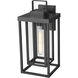 McDonough 1 Light 18 inch Powder Coated Black Outdoor Wall Lantern