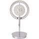 Canada 27 inch 25.00 watt Chrome LED Table Lamp Portable Light