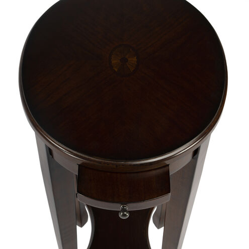 Masterpiece Arielle  26 X 16 inch Chestnut Burl Accent Table