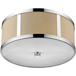 Butler 2 Light 16 inch Polished Chrome Flush Mount/Pendant Ceiling Light