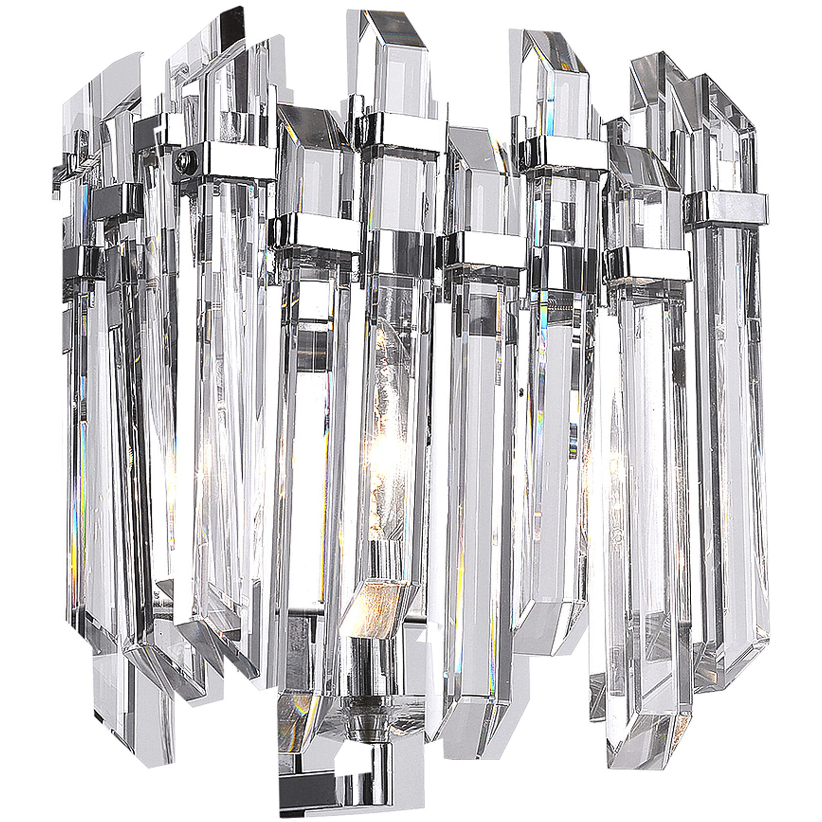 Henrietta 1 Light 8 inch Chrome Wall Light