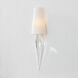 Alps 1 Light 6.5 inch Vintage Polished Brass Wall Sconce Wall Light
