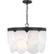 Sean Lavin Mellita 6 Light 21 inch Midnight Black Pendant Ceiling Light