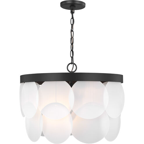 Sean Lavin Mellita 6 Light 21 inch Midnight Black Pendant Ceiling Light