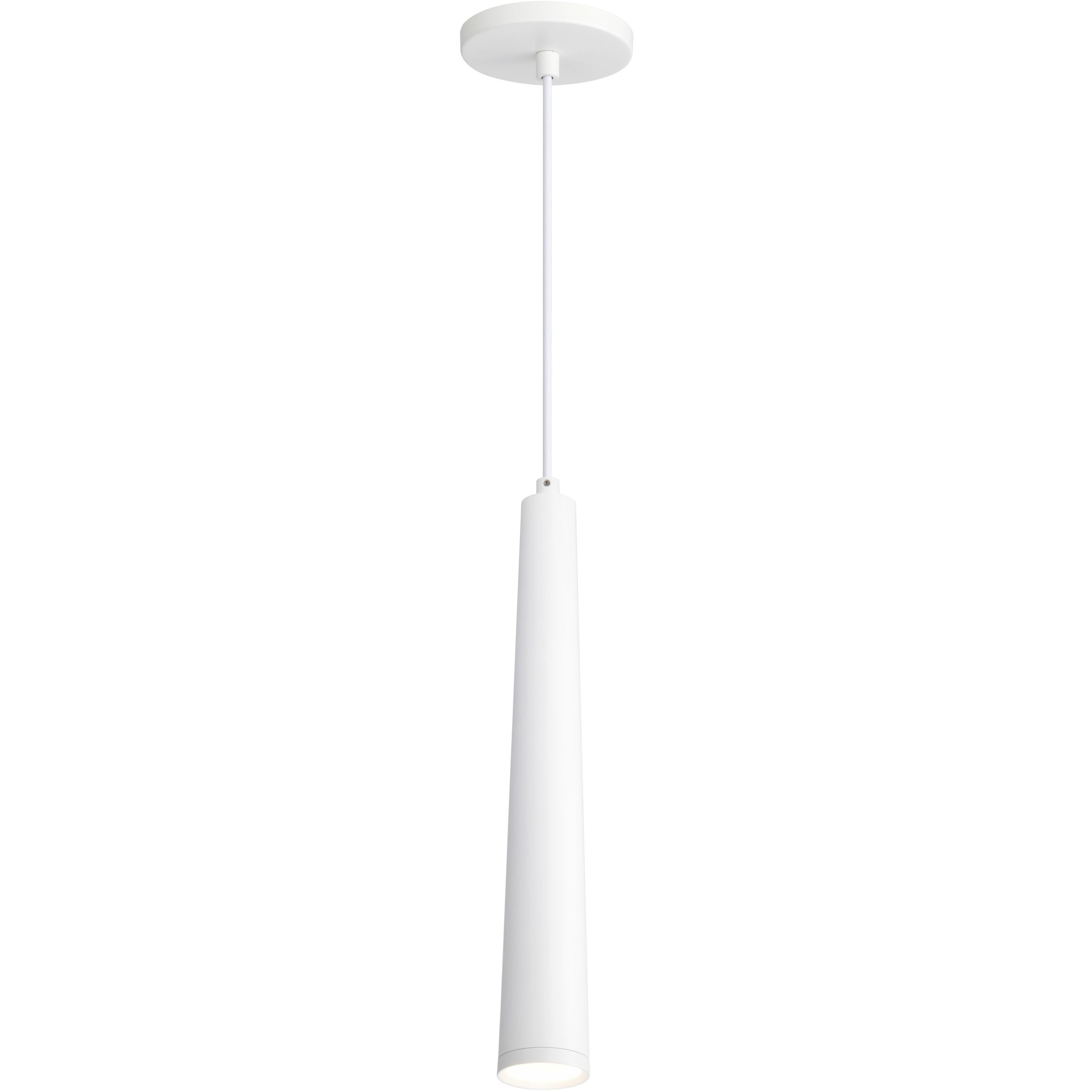 Melrose LED 2.4 inch Matte White Pendant Ceiling Light