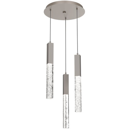 Axis LED 16.5 inch Beige Silver Chandelier Ceiling Light in Metallic Beige Silver, 2700K LED, Multi-Port