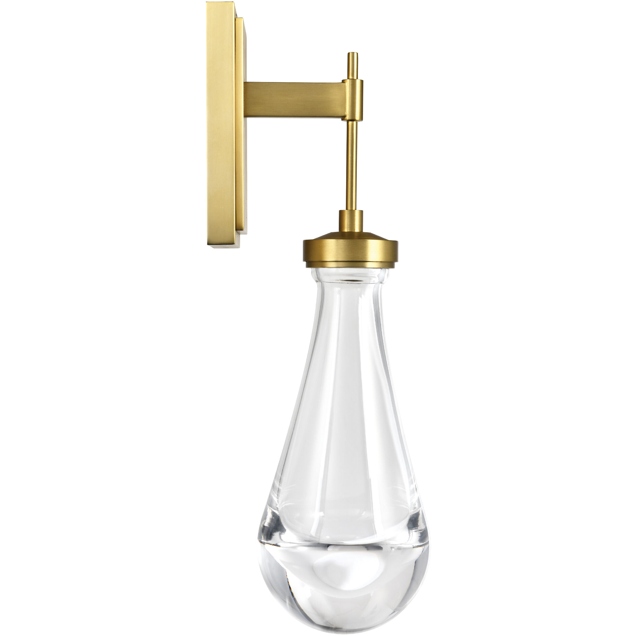 Vaso 1 Light 4.5 inch Aged Brass Wall Sconce Wall Light