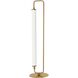 Freya 26.5 inch 20.00 watt Aged Brass Table Lamp Portable Light