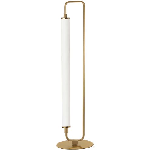 Freya 26.5 inch 20.00 watt Aged Brass Table Lamp Portable Light