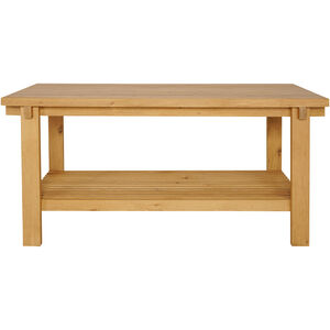 August Natural Counter Table, Large