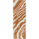 Courtyard 72 X 48 inch Burnt Orange, Camel, Beige Rug
